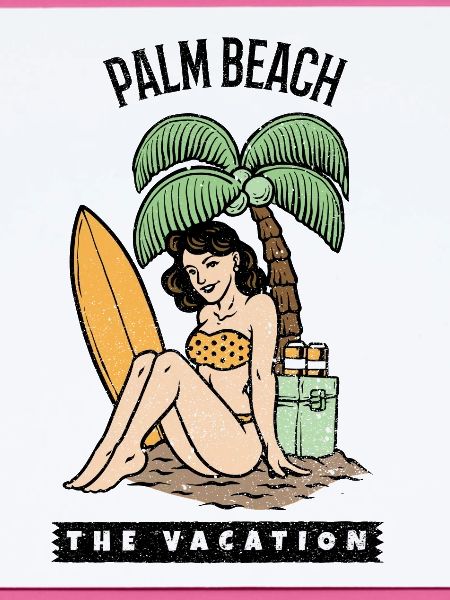 Palm Beach pin up