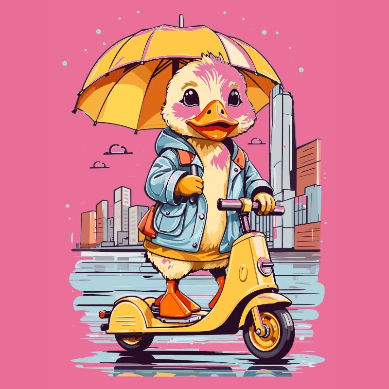 Duck with Roller