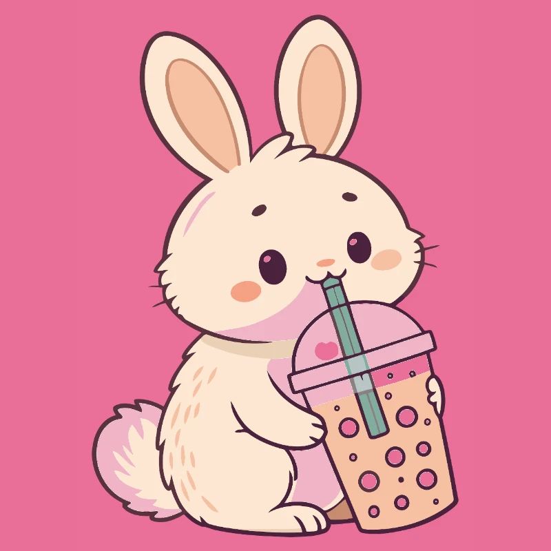 Rabbit Bubble Tea Sweet