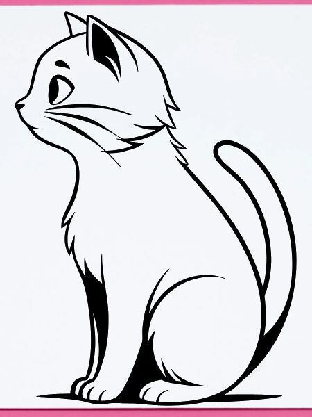 Schwarze Katze