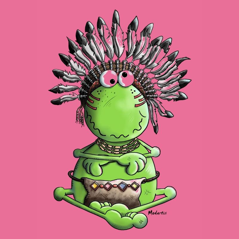 Indian Chieftain - Native - Frog