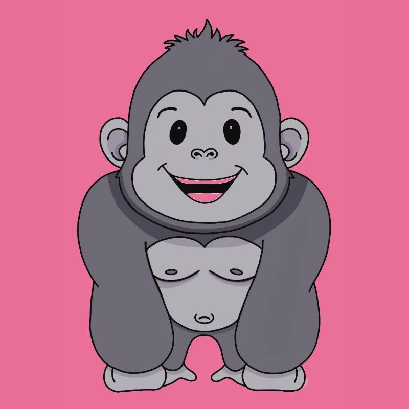 Gorilla Affe
