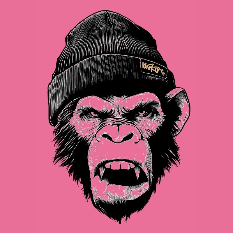 Singe enragé