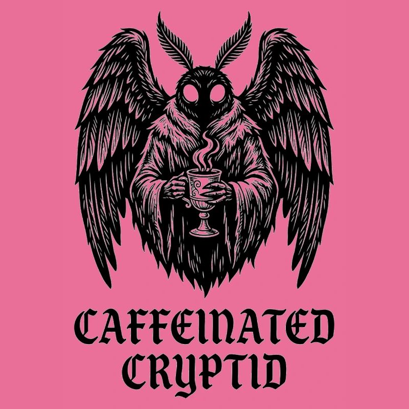 Koffeinhaltiger Kryptid-Mottenmann-Kaffee