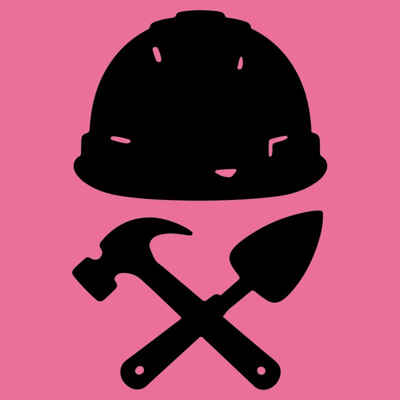 T-shirt Construction - Builder Tools Helmet