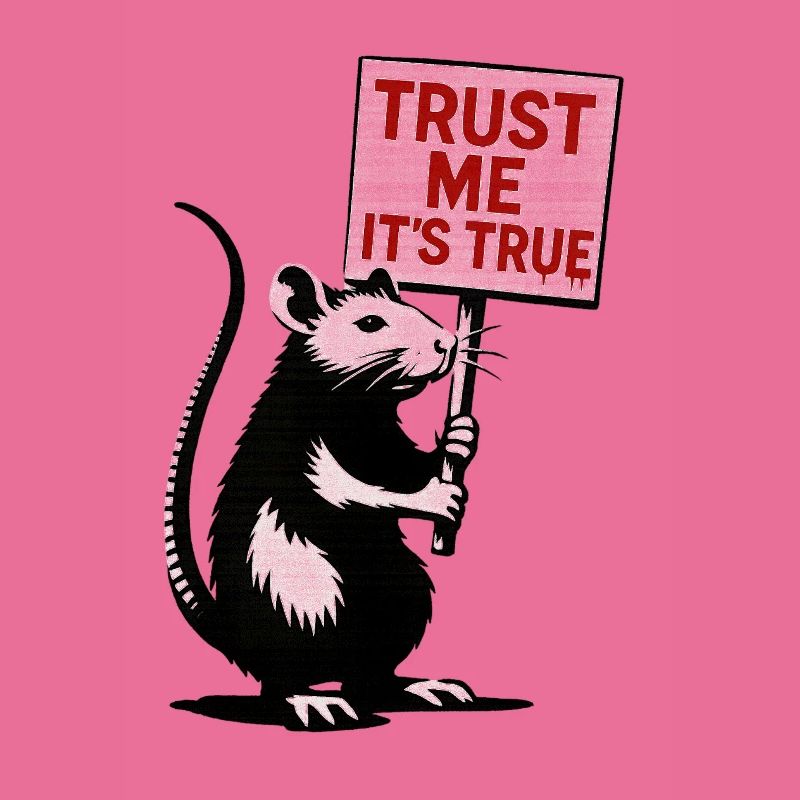 Rat avec bouclier, croyez-moi, c’est vrai