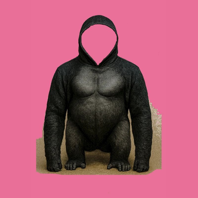 Shadow Gorilla Kapuzenpullover Design
