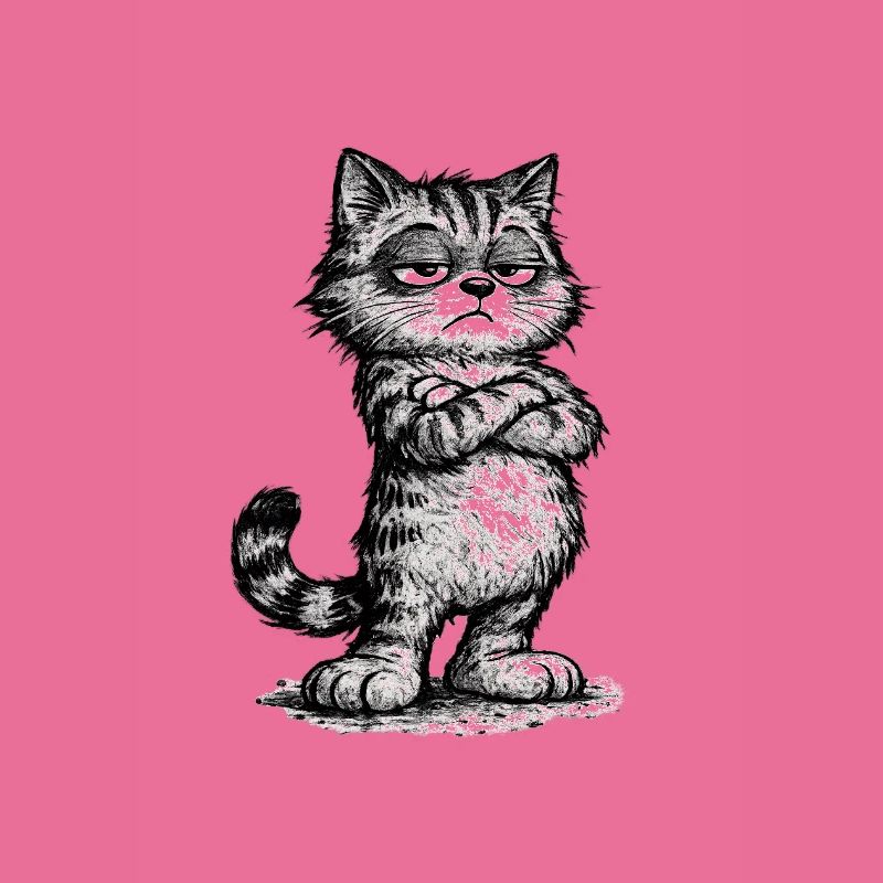 Grumpy Katze – Chef Vibes (Sketch Attitude)
