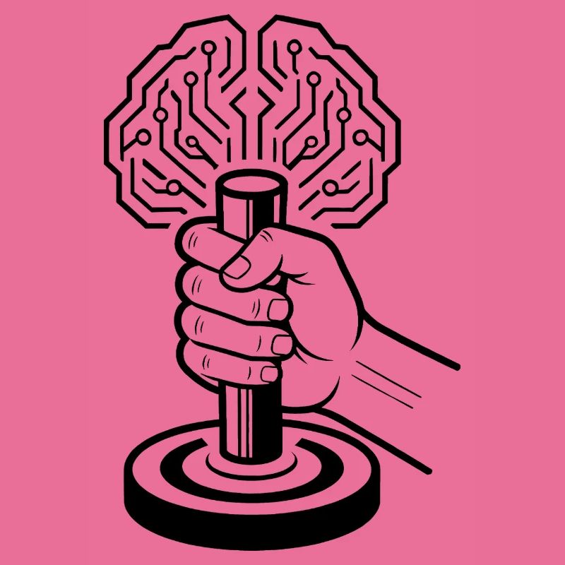 Digital Brain Cyborg Artificial Intelligence