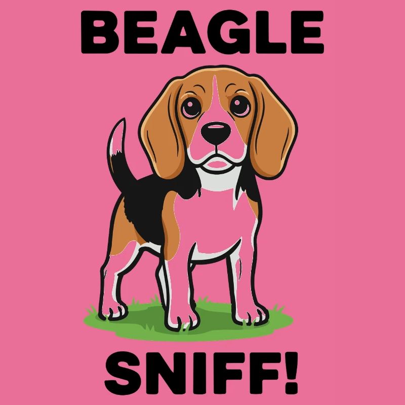 Chien Beagle Sniff Pup Compagnon Chasse