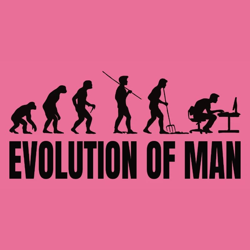 Programmierer Computerfreak Evolution