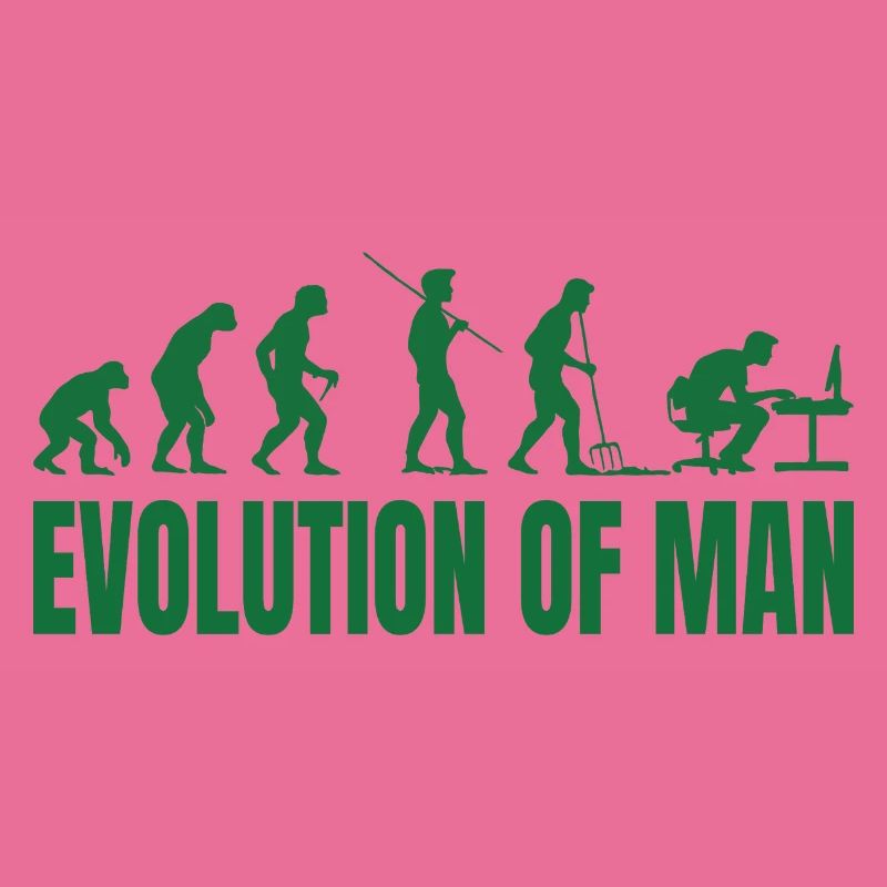 Evolution of Man Programmierer IT