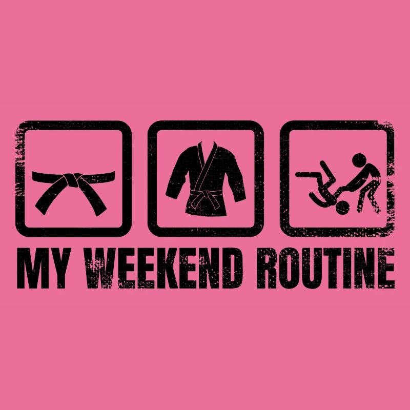 Judoka Wochenend Routine