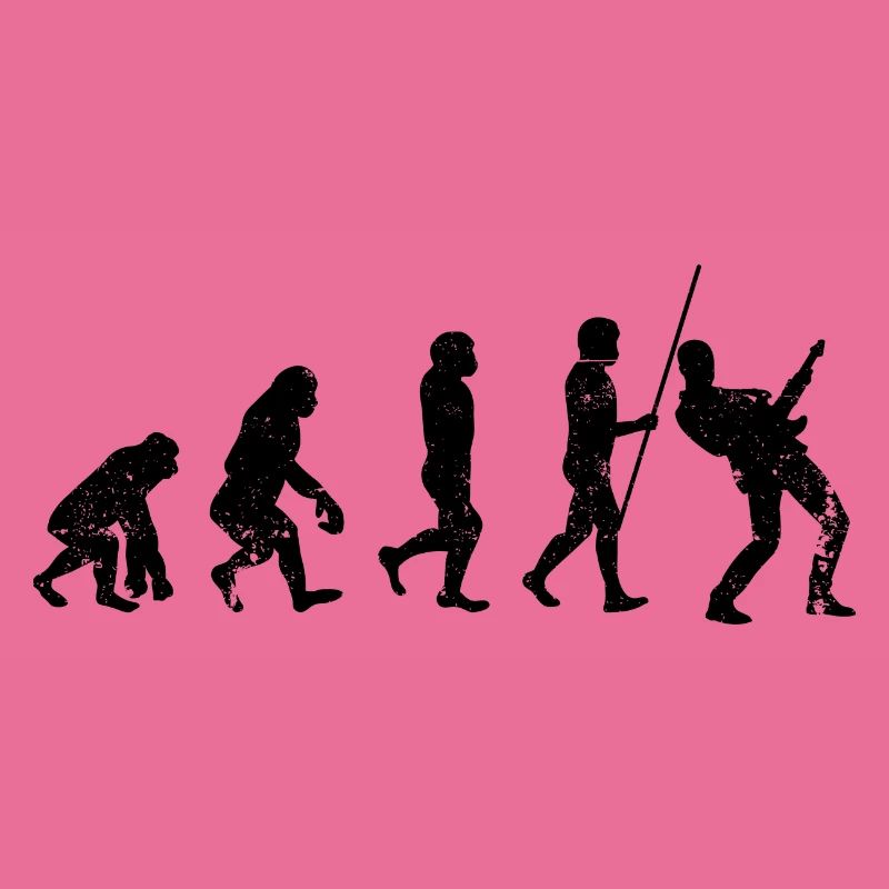 Guitariste Evolution