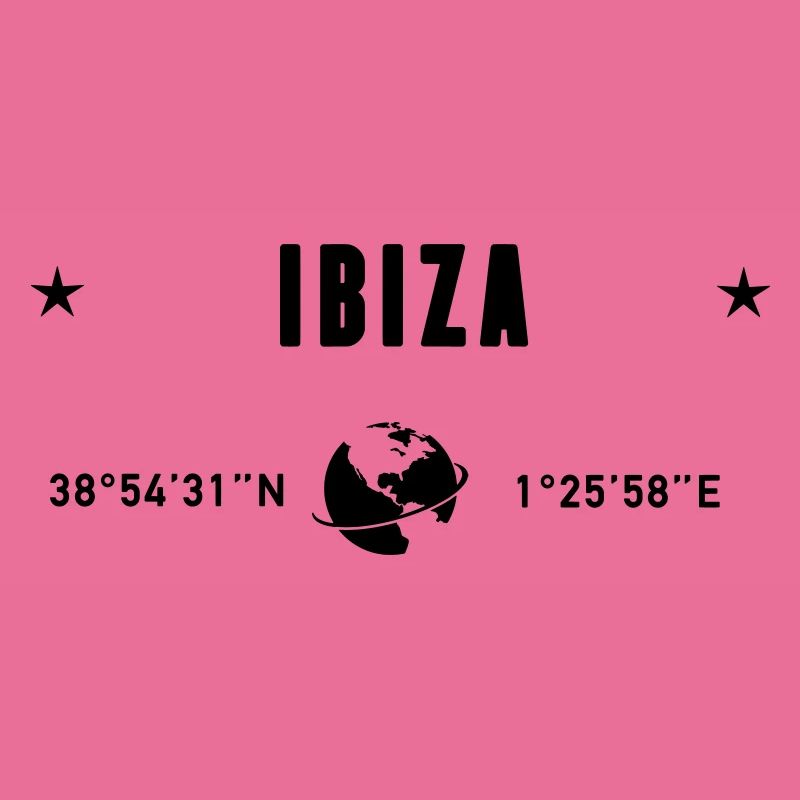 Ibiza Spain Coordinates Gps Globe