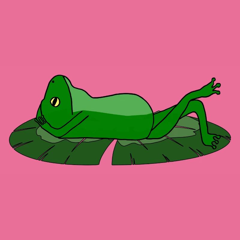 Frog Toad Chill Toad