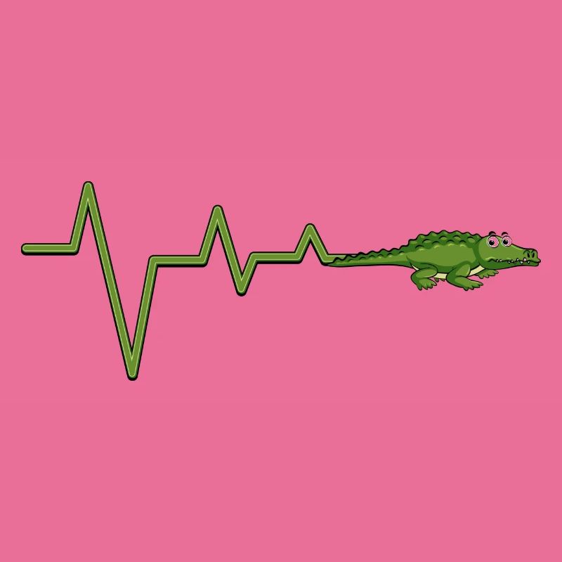 Crocodile Pulse on Neon ECG