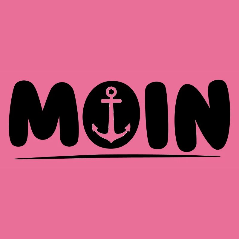 Moin mit Anker