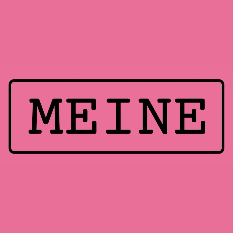 Meine Eigentum Besitz Geschenk
