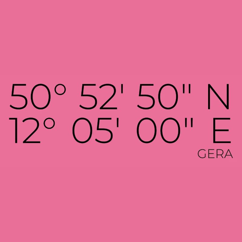 Coordinates Gera