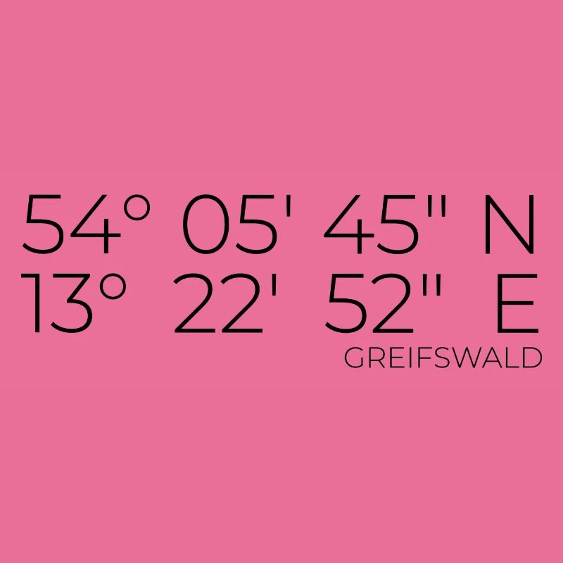 coordinates Greifswald