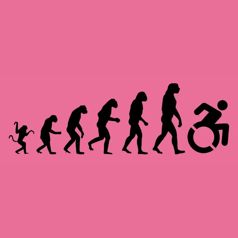 Evolution des Rollstuhls *