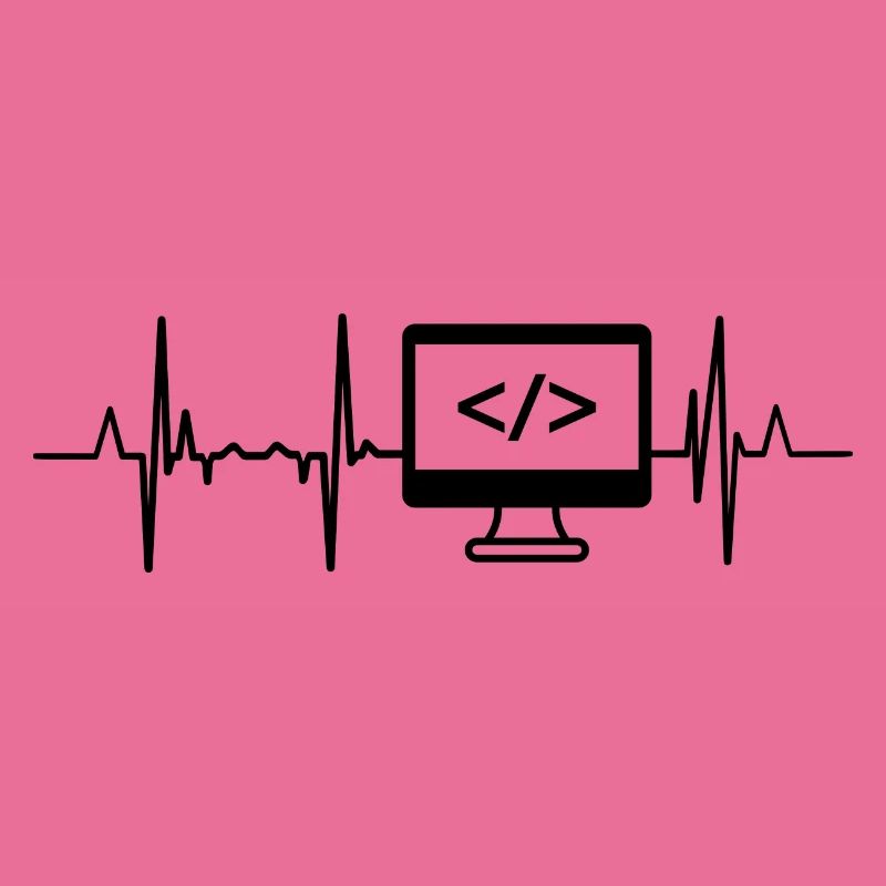 Programmierer Herzschlag