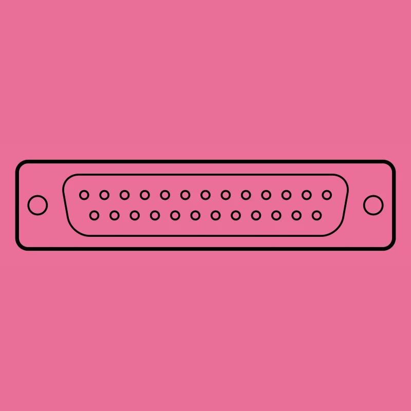 DB 25 Connector Parallel, Printer