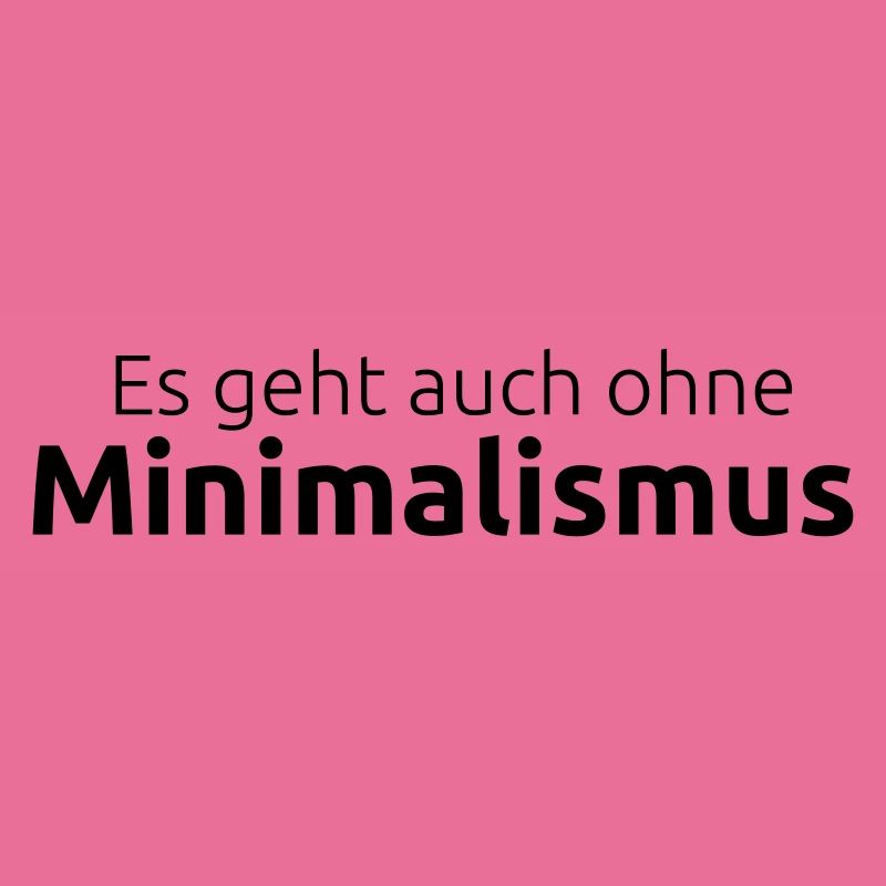 Omettez le minimalisme