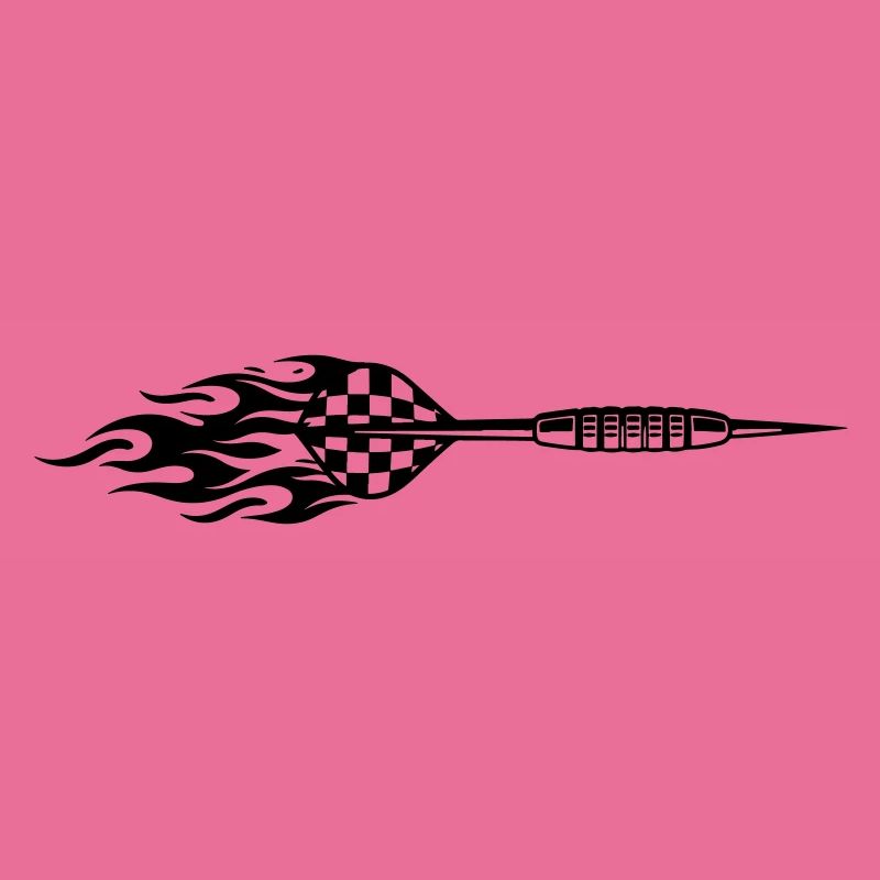 Symbole de fléchette Feu
