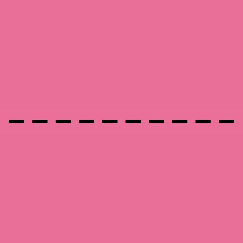 Line dashed symbol stroke