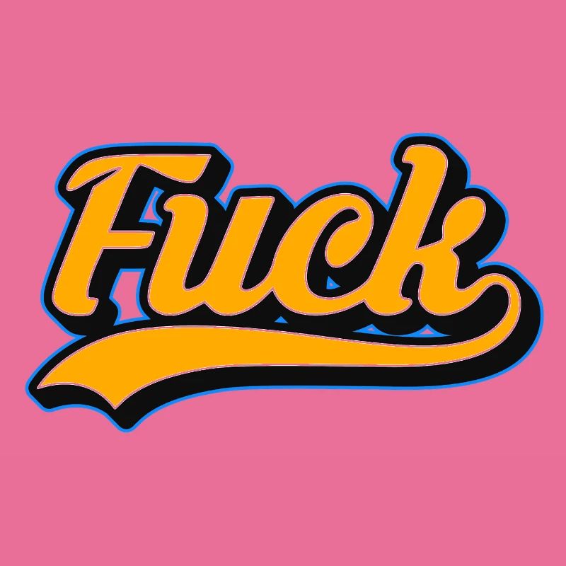 F-Word Retro Script