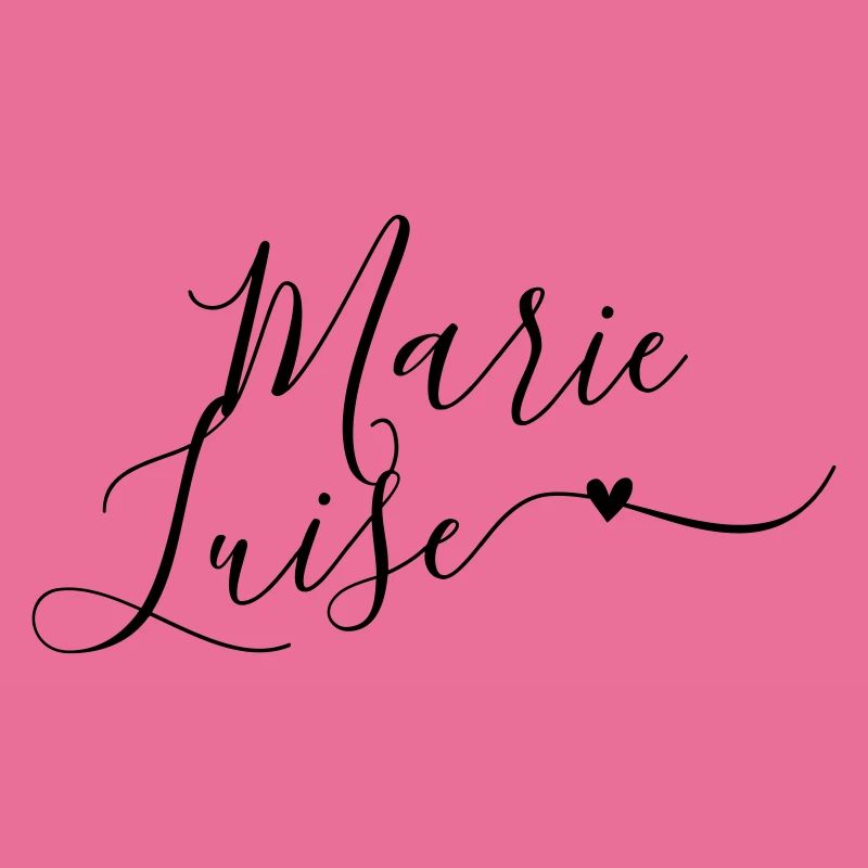 Marie-Luise Last name First name Decorative