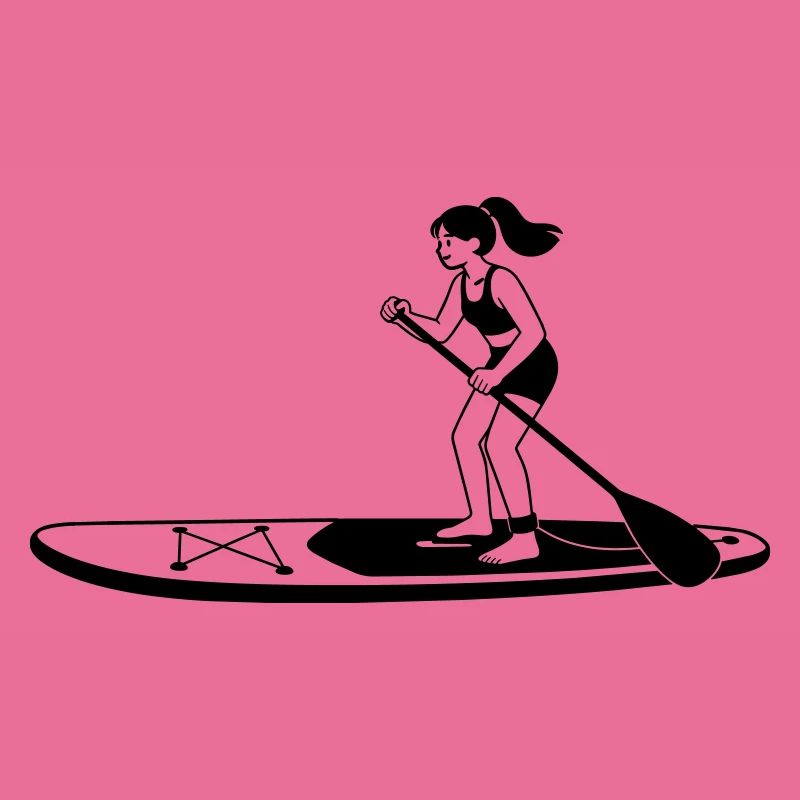 Paddleboard debout