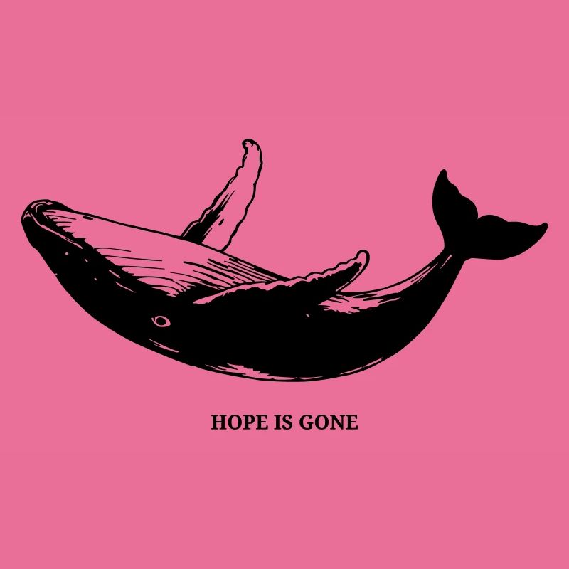 Hope is gone - schwarz