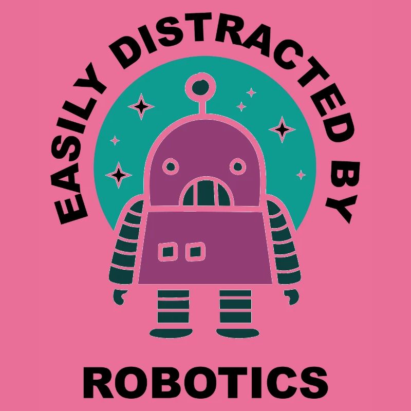 Distracted by Robots Students Robotic Engineer