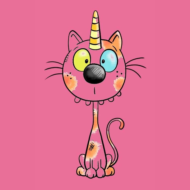 Mignon chat comique