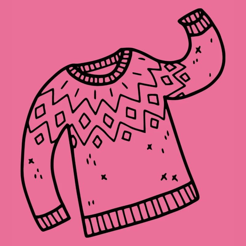 Pullover Ugly Christmas Sweater Winterpullover