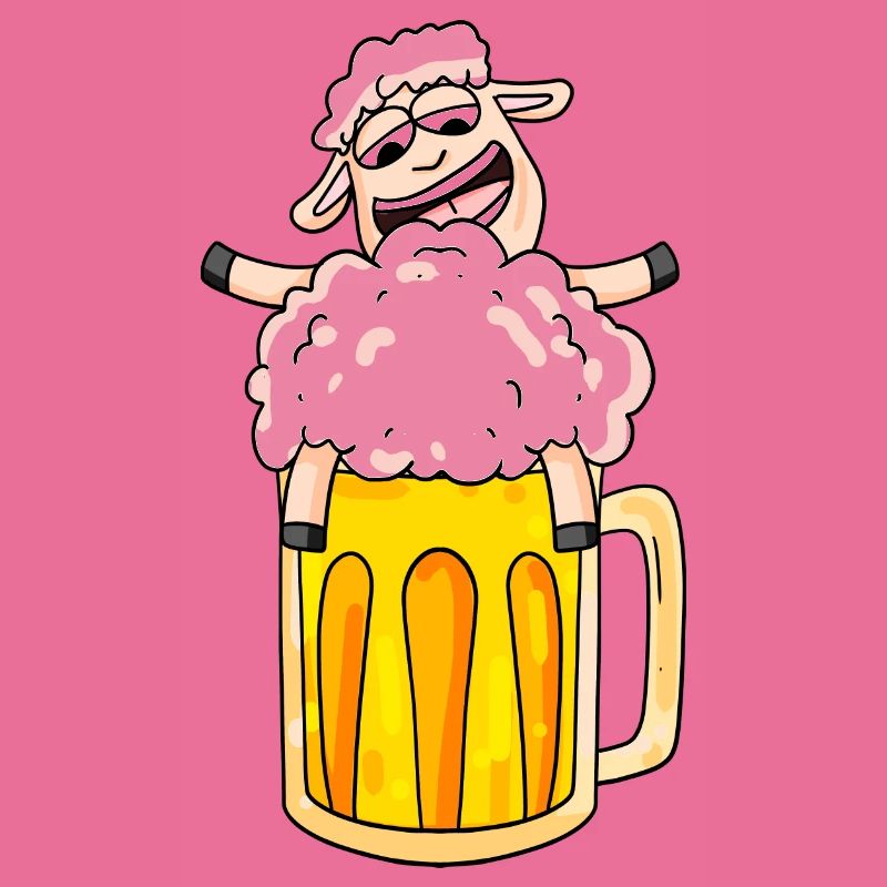 Bier Schaf Comic