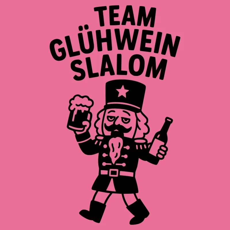 Team mulled wine slalom drunk nutcracker funny