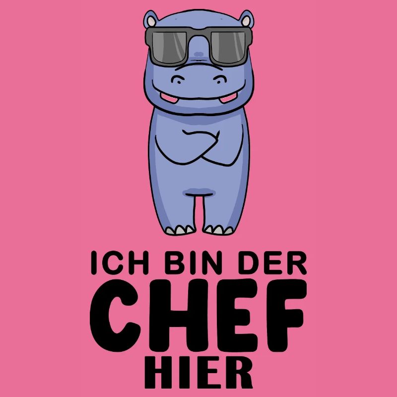 Chef Spruch lustig - Ich bin der Chef hier - Chef