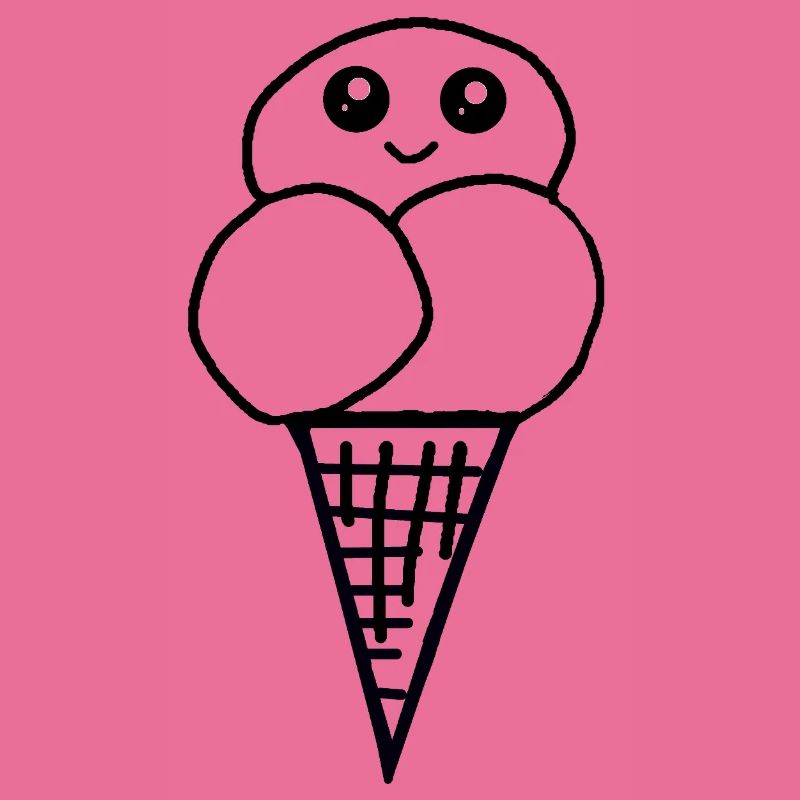 Eis Eiswaffel Eistüte Eiscreme Eiskrem