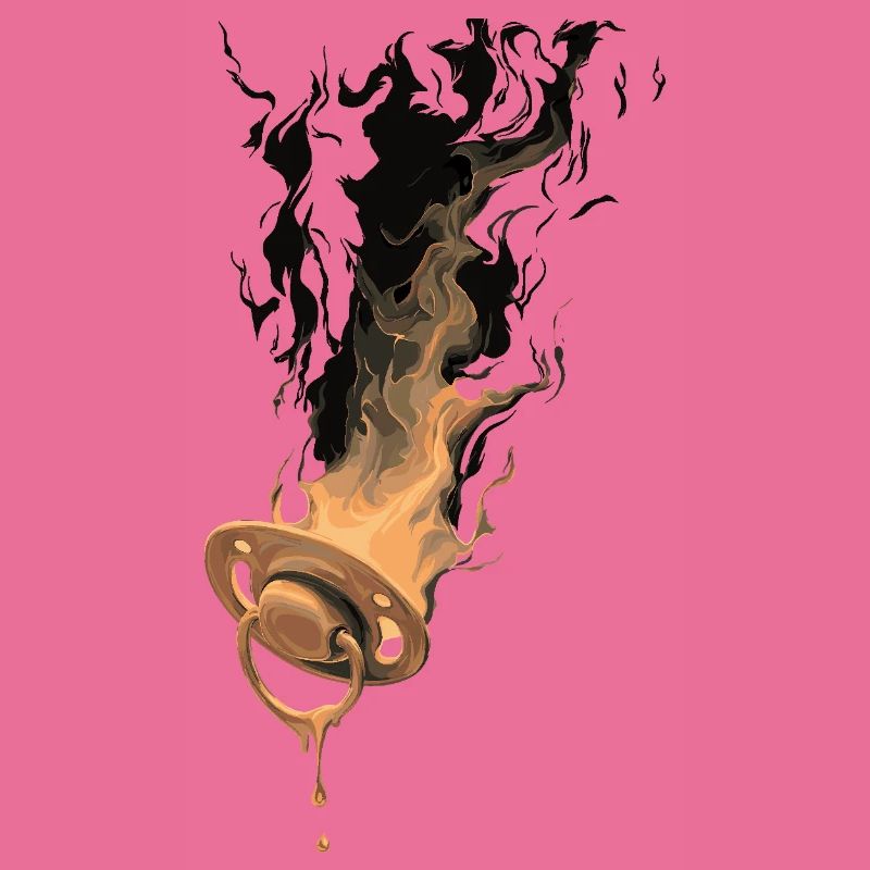 Burning pacifier