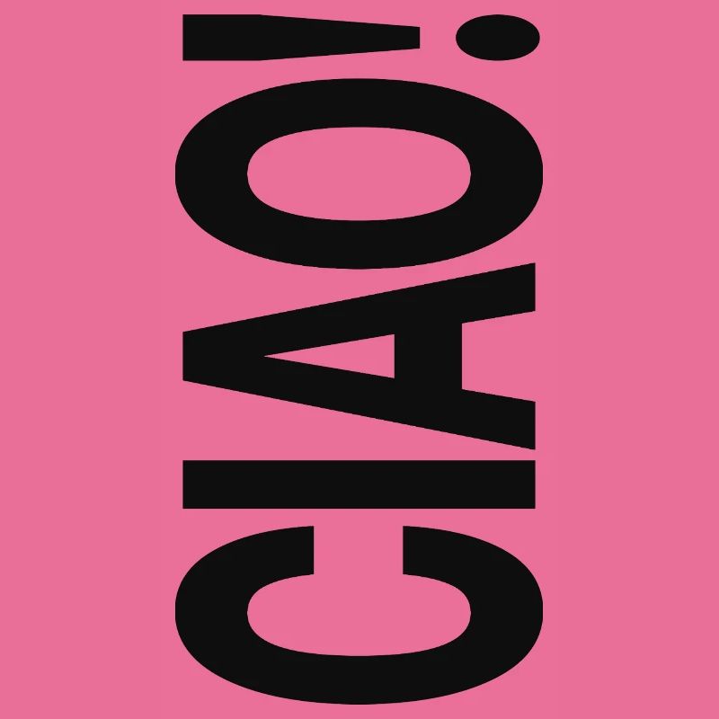 Ciao Conception de la Déclaration de Typographie