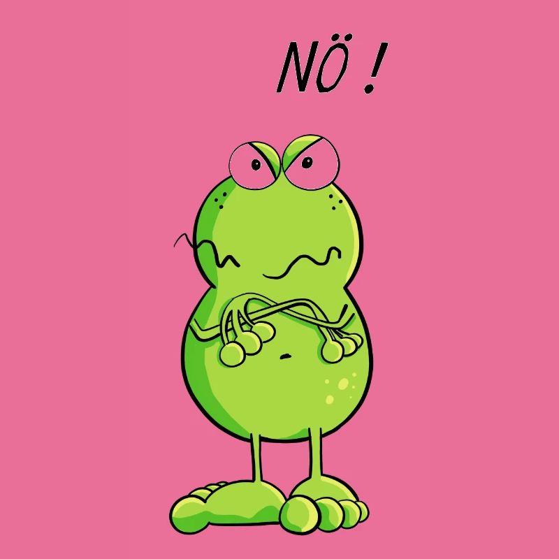 Frosch sagt einfach mal Nö