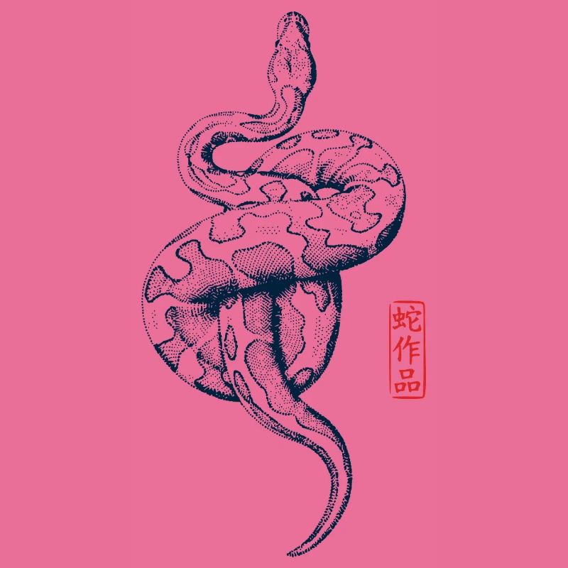 Python avec tampon kanji