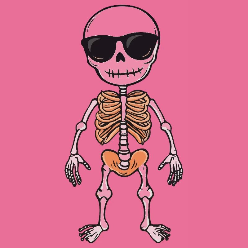 Skeleton Comic Halloween