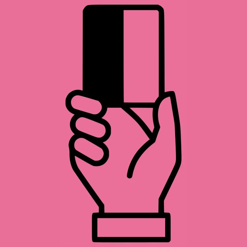 Referee Card Sending-Off Vector