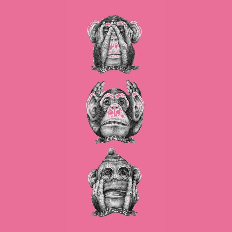 Three Monkeys: Seeing All the Evil