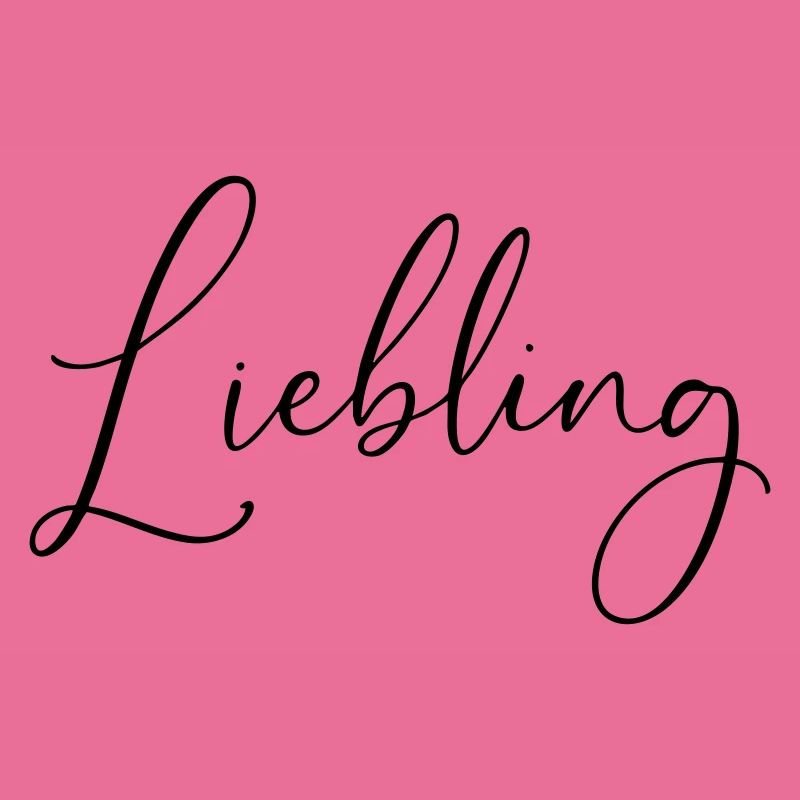 Darling / Conception d’écriture manuscrite